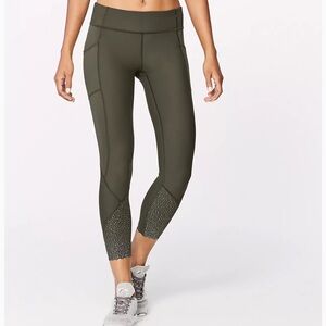 Lululemon Tight Stuff Reflective Leggings